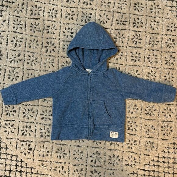 GAP Other - Baby Boy Blue Hooded Zip Jacket 12-18 mo